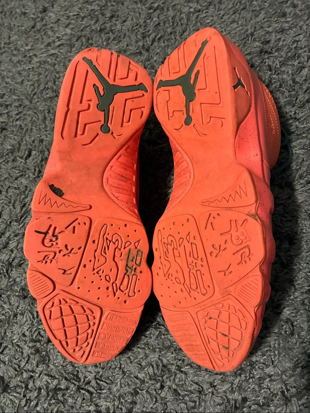 Jordan 9 low bright mango